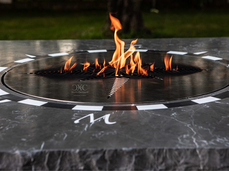 Fire Pit bespoke projects – Carrara, Italy