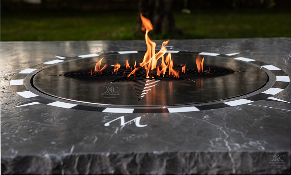 Fire Pit bespoke projects – Carrara, Italy